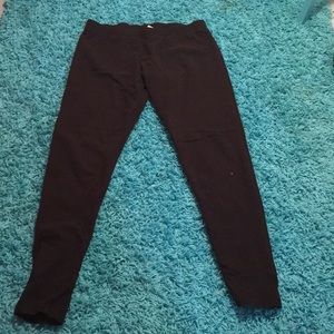 Plain Black Leggings